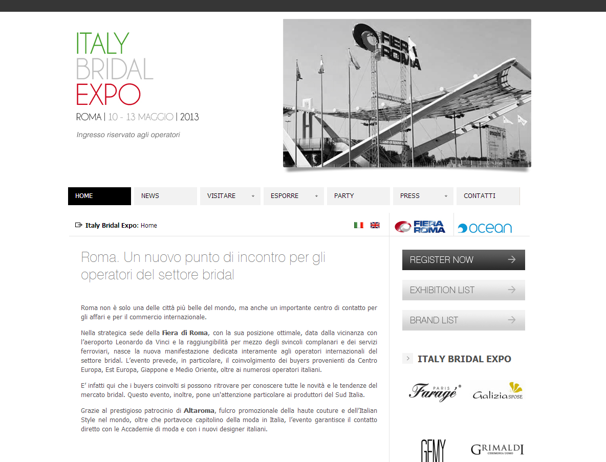 Italy Bridal Expo