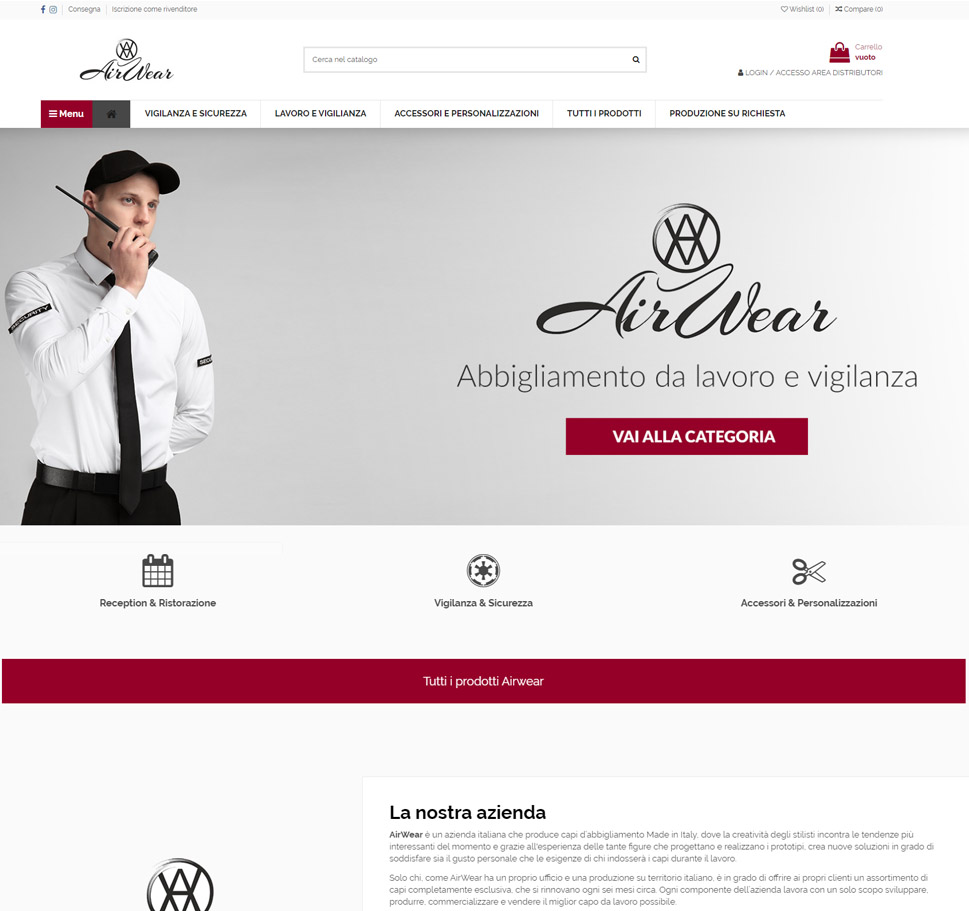 Airwear abbigliamento